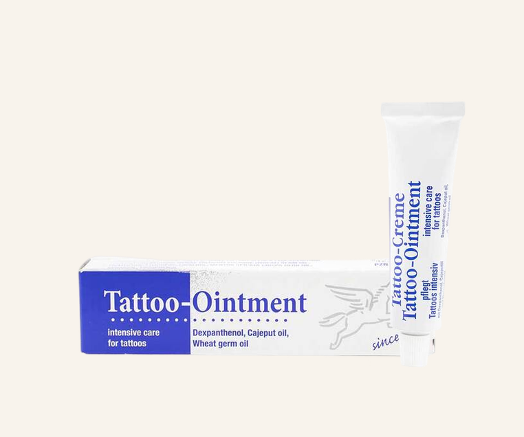 Tube Tattoo-Pflegecreme