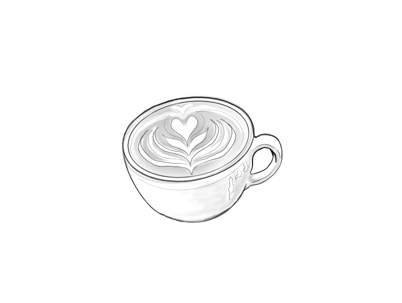 Flash-Motiv: Coffe cup