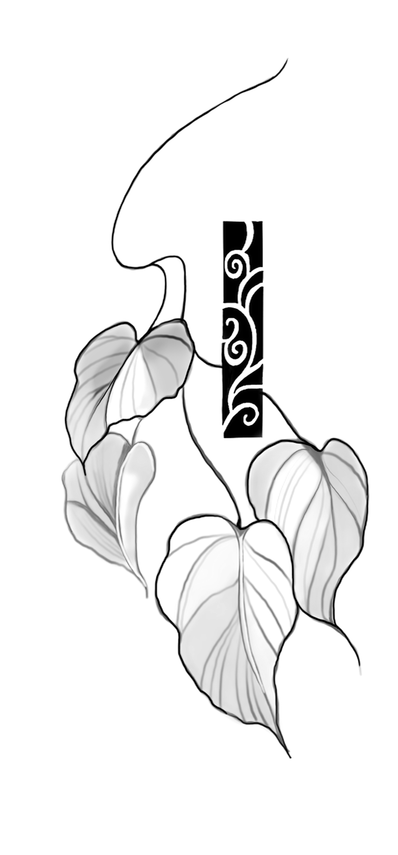Flash-Motiv: Leafs & Ornamental Design