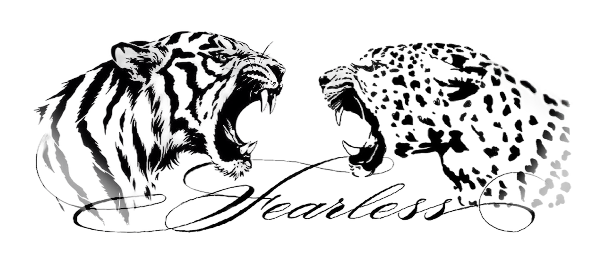 Flash-Motiv: Wild Cats - Fearless Design
