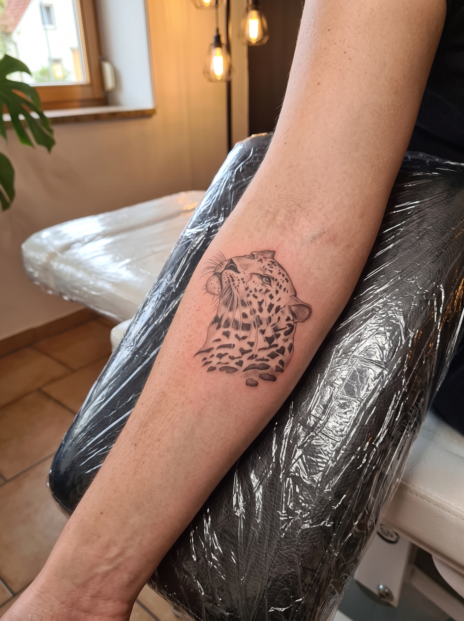 Leopard tattoo